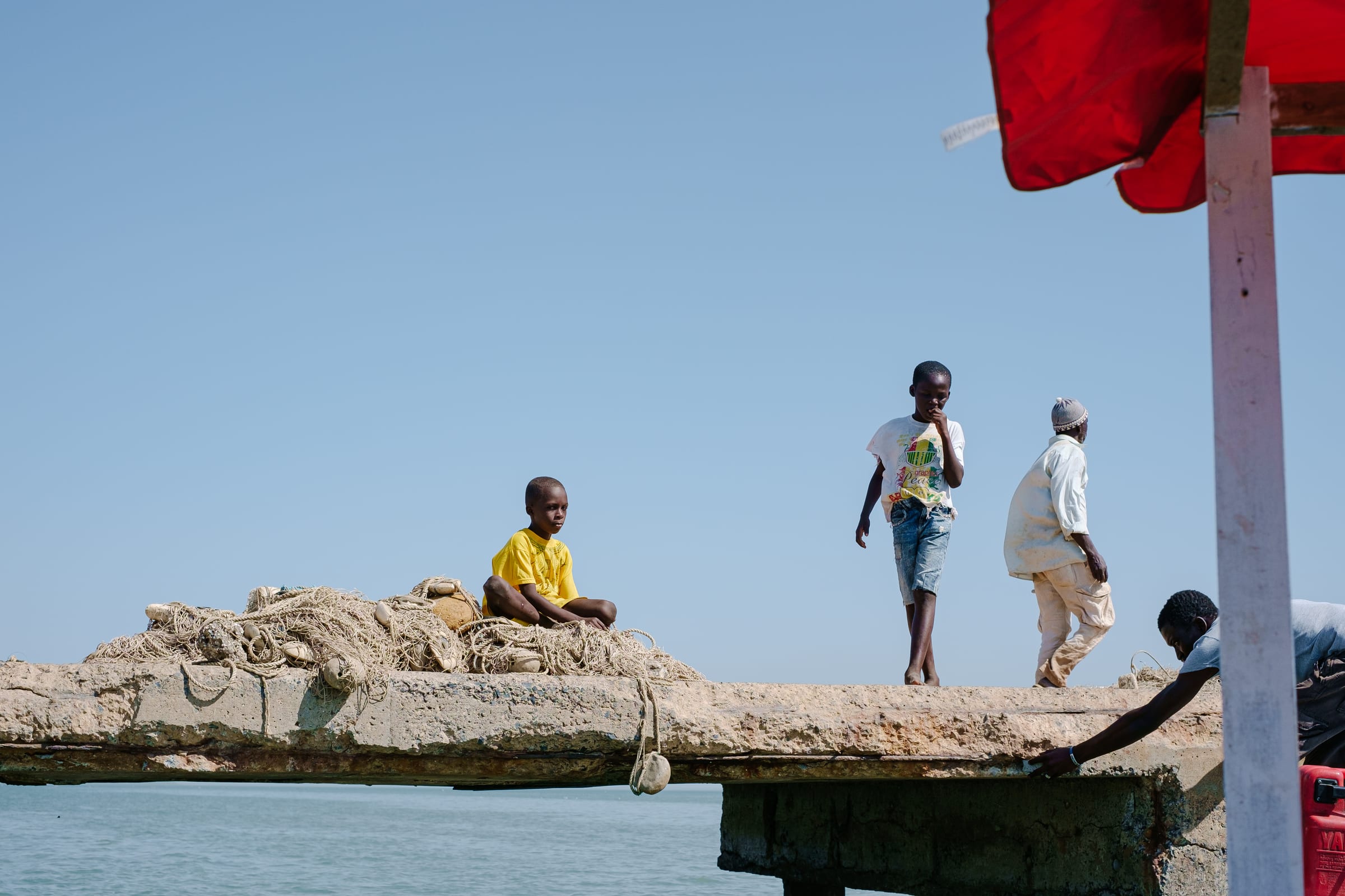Landing at Juffureh, Gambia 2019